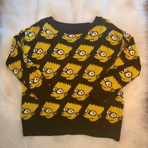 Jeremy Scott Bart Simpson Sweater